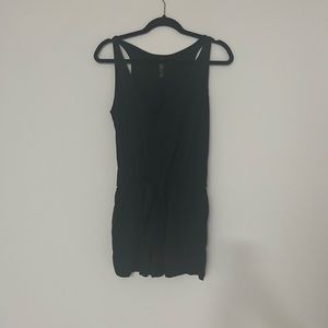 Smash + Tess x Hilary Duff Shorty Lauren Romper Midnight Black Size Small